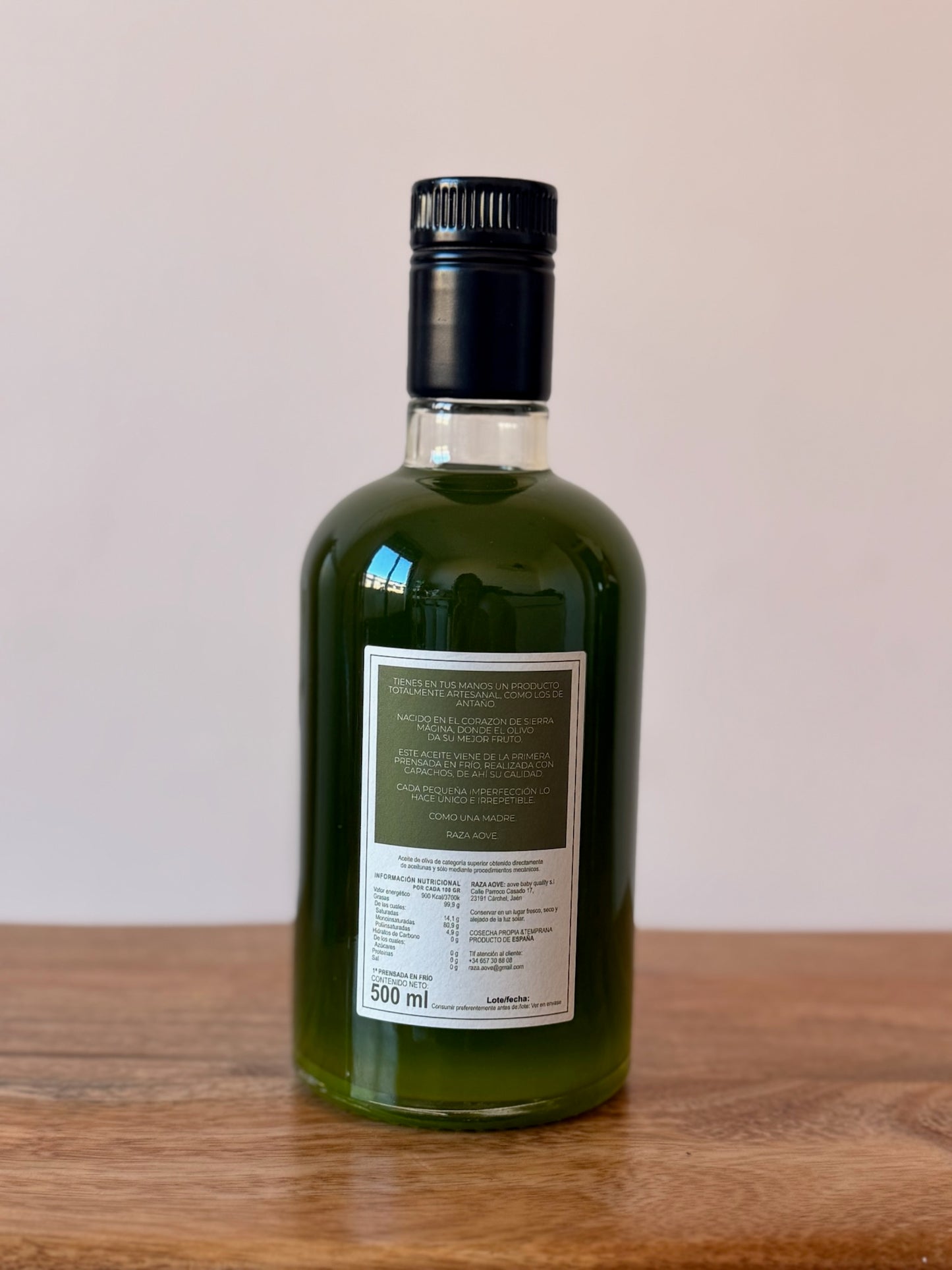 RAZA AOVE Miura trans 500ml Manzanillo de sierra