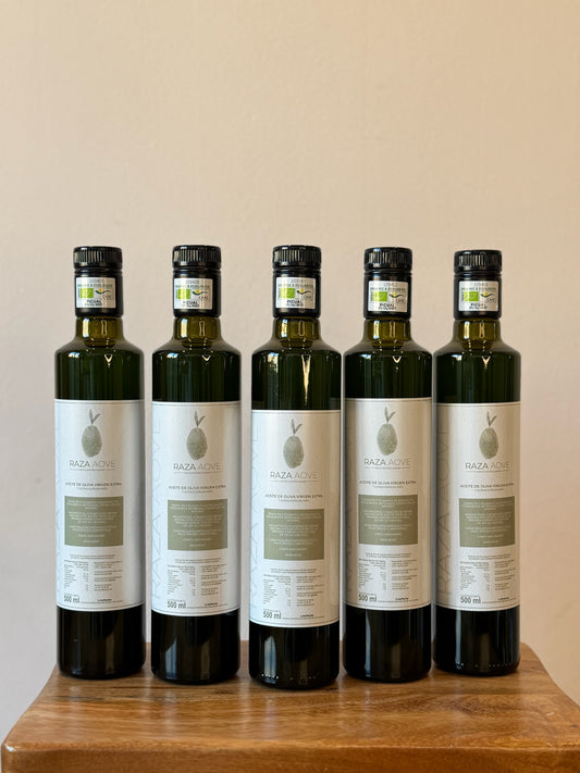 5 botellas 500ml Virgen extra ECO