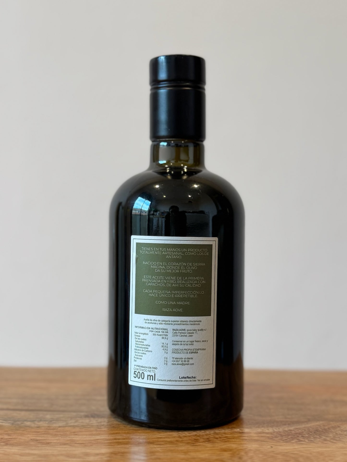 RAZA Miura ECO 500ml Picual de sierra Mágina