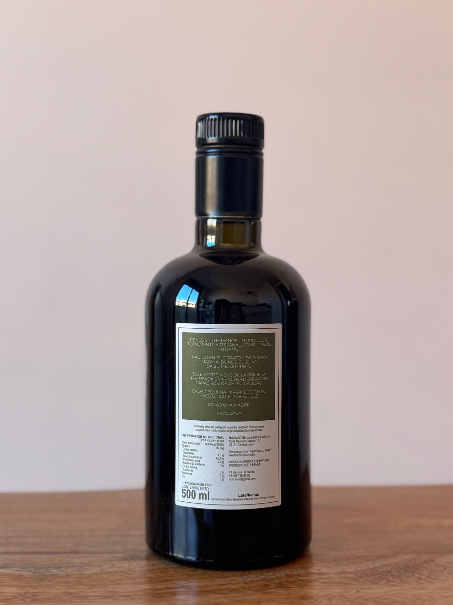 RAZA AOVE Salvaje 500ml C Acebuche